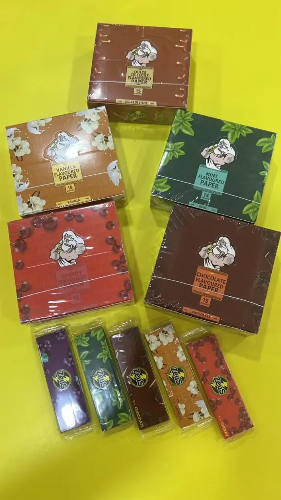 124046 PAPEL ZEUS SABORIZADO 