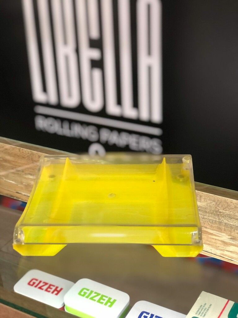 BANDEJA TUQUEROS420 CON TAPA IMANTADA ACRILICO 