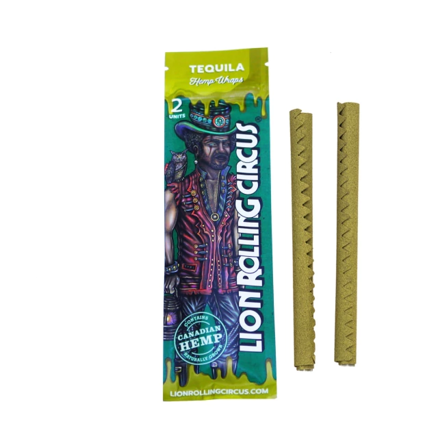 BLUNT LION HEMP WRAPS TERPÉNES 