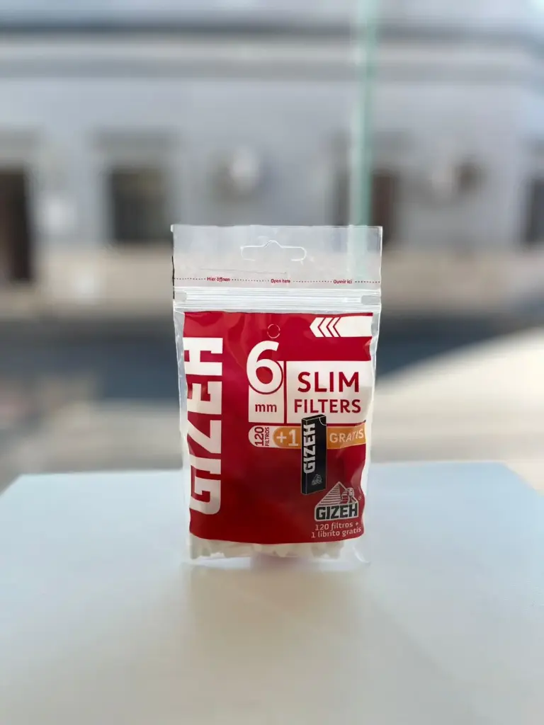 FILTRO GIZEH SLIM X 120 + papel black ultra fino 