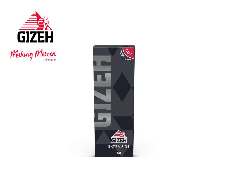 PAPEL GIZEH EXTRA FINO BLACK 78mm 