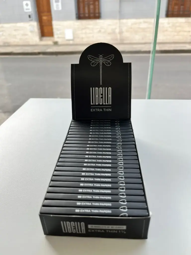 PAPEL LIBELLA NEGRO CAJA X25 