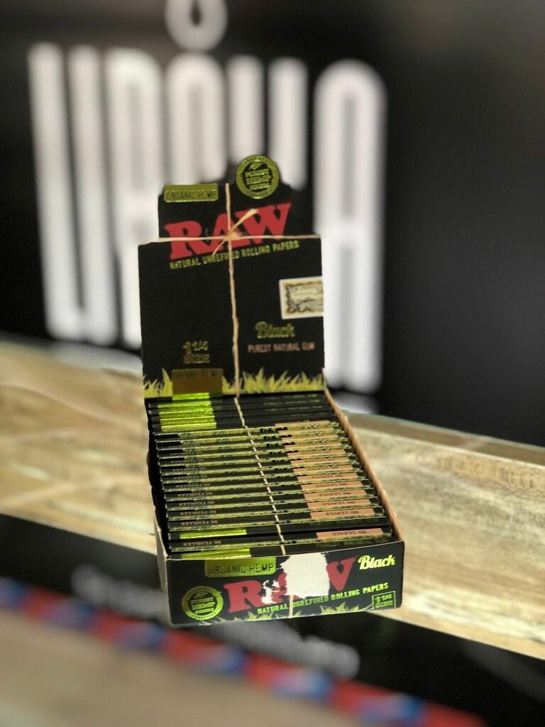 PAPEL RAW ORGANICO BLACK 78MM