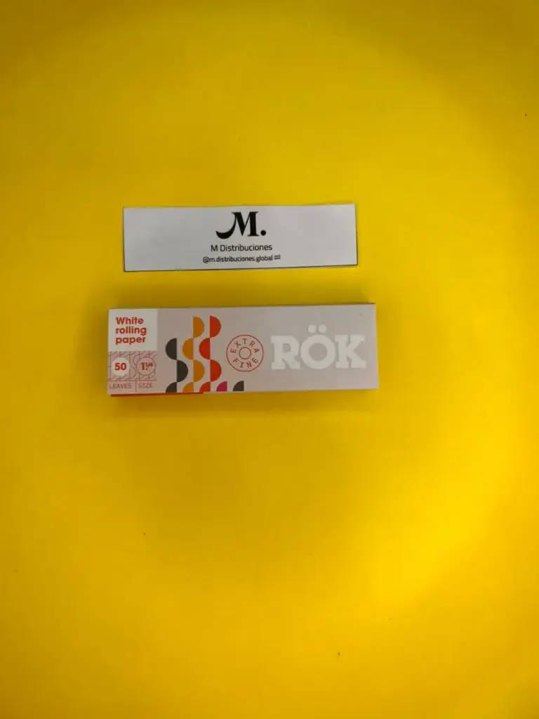 PAPEL ROK WHITE 78mm 