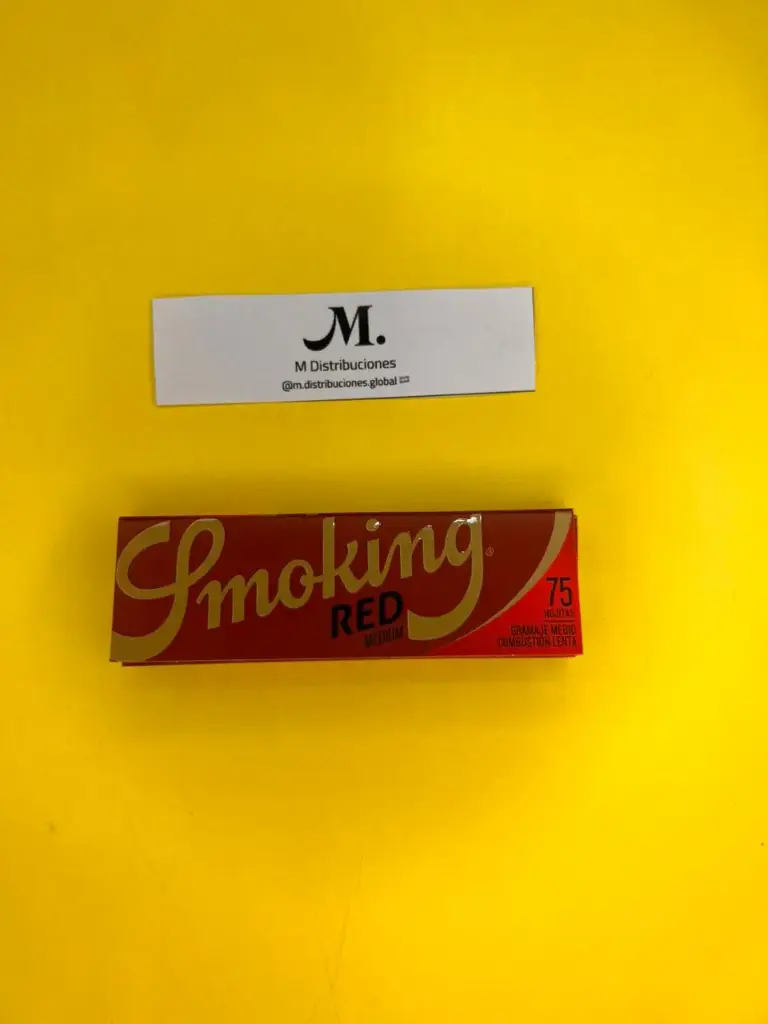 PAPEL SMOKING RED 78MM