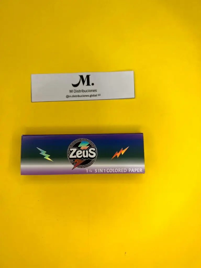 PAPEL ZEUS COLORES 5 EN 1 78mm 