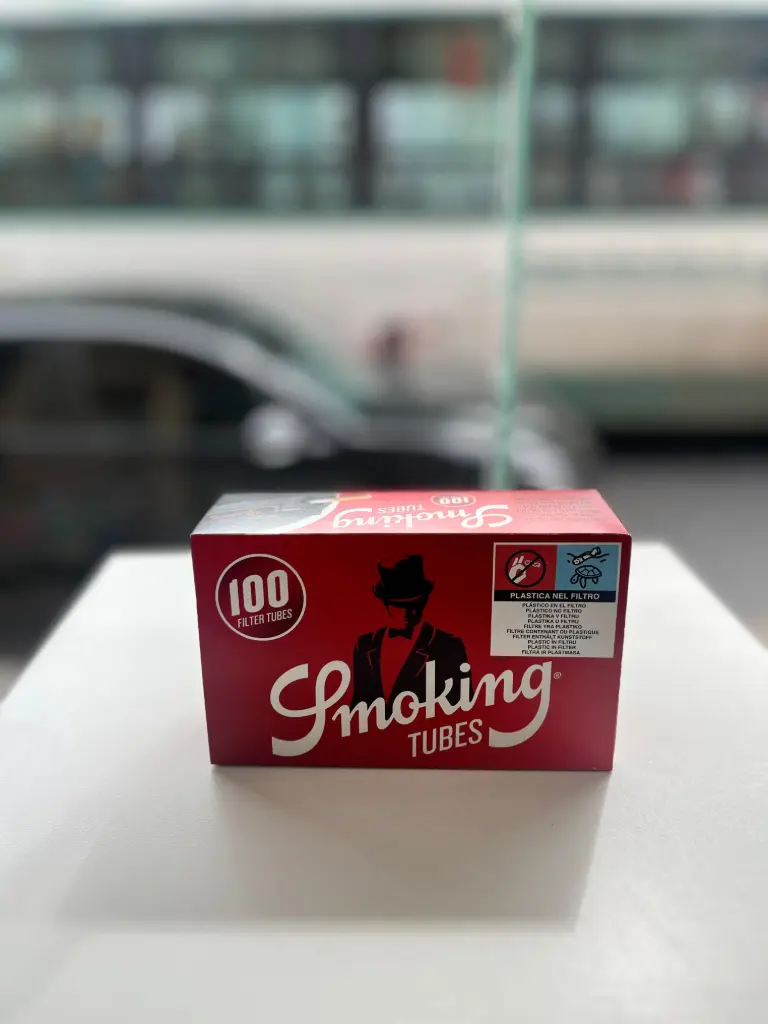 TUBO CON FILTRO SMOKING X 100 