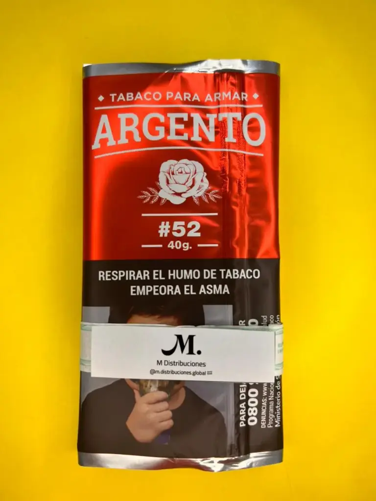 TABACO ARGENTO #52 Manzana