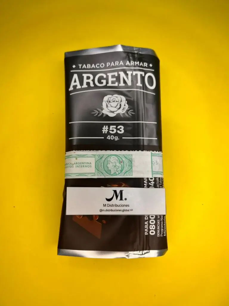TABACO ARGENTO #53 Negro