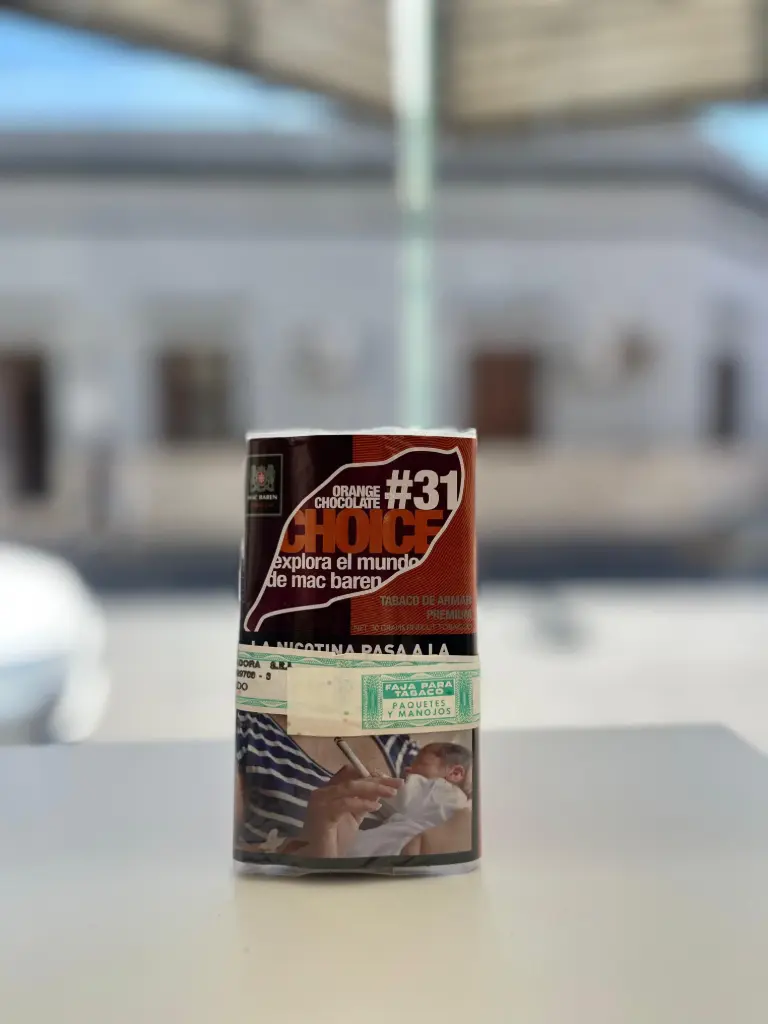 TABACO CHOICE #31 Naranja y chocolate
