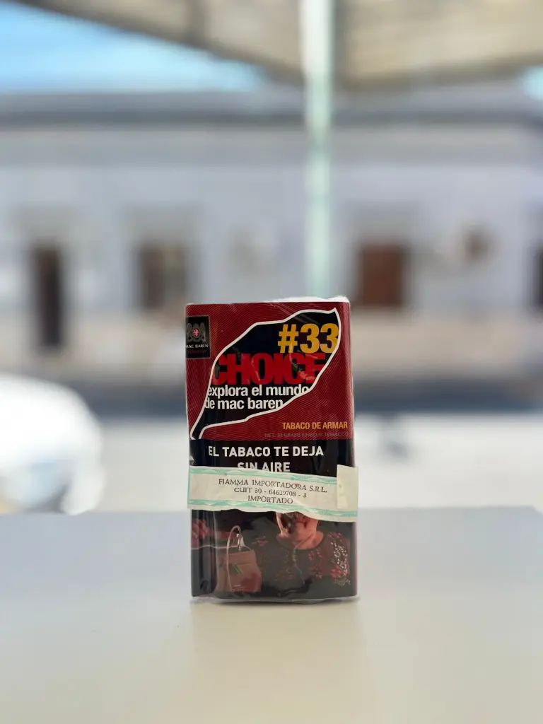 TABACO CHOICE #33 Caramelo y Vainilla 